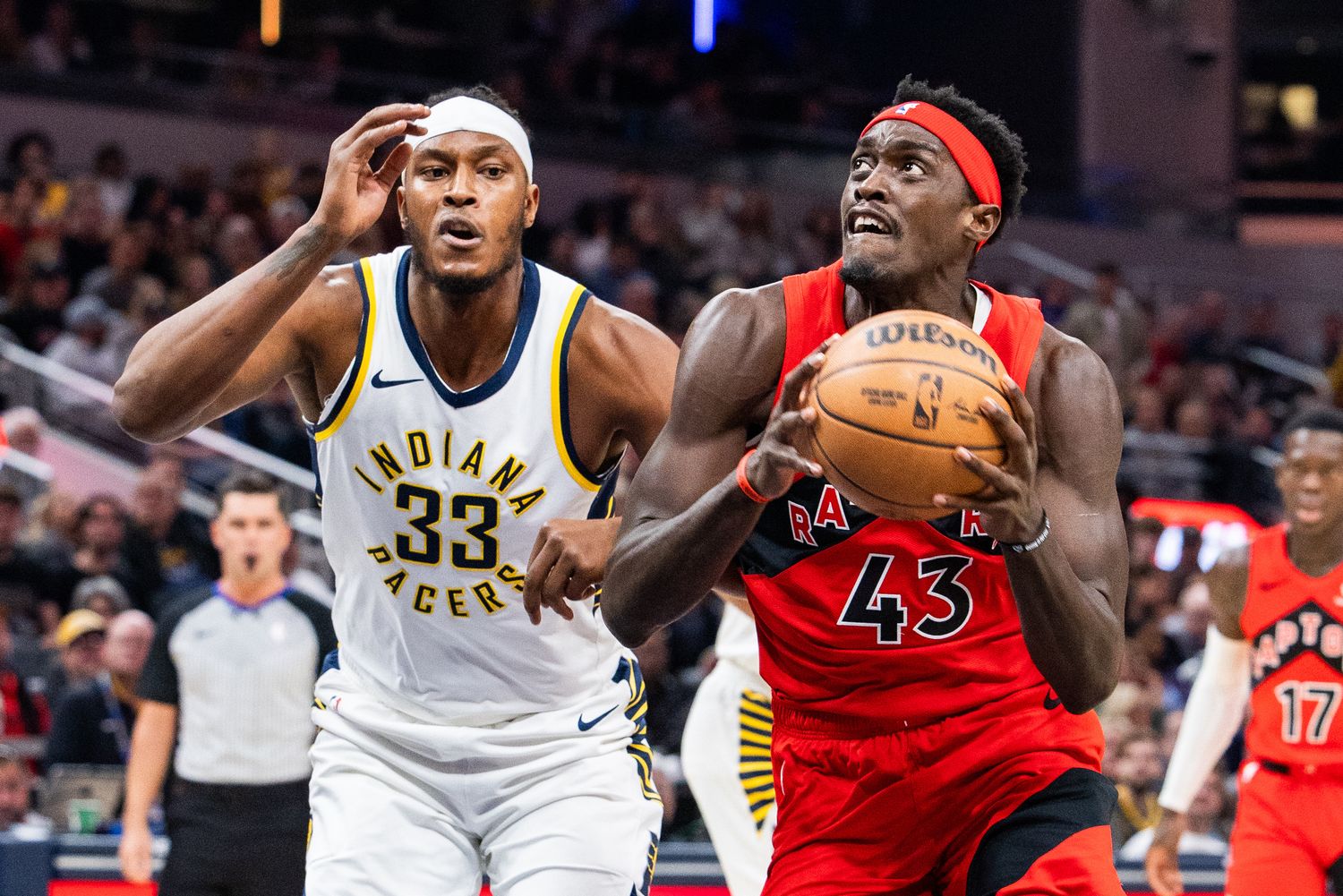 Indiana Pacers Toronto Raptors Myles Turner Pascal Siakam